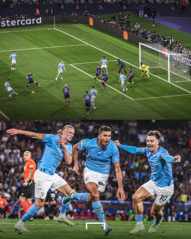 【欧冠】三冠漫漫城路！曼城1比0国米首次加冕欧冠